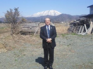 岩手山と羽生田たかしの画像