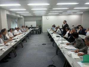 県医師会会長会議の模様の写真