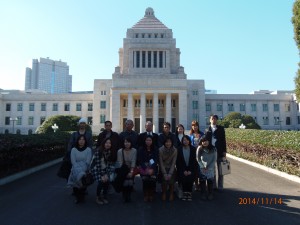 宮崎県医師会国会見学