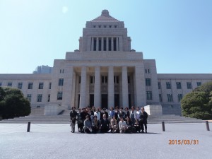 桂クラブOG会国会見学