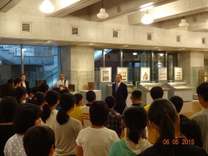 勝山小学校国会見学