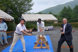 ８月８日　赤城ふれあいの森まつり